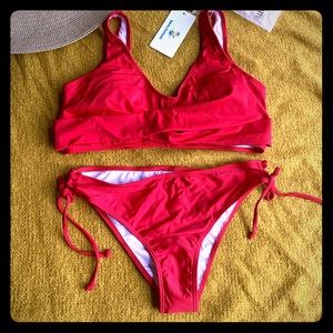 BEACHSISSI RED LITTLE BIKINI